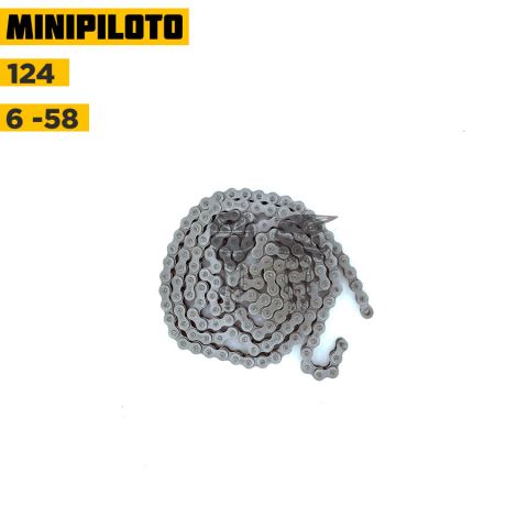 Cadena Minimoto POLINI Paso 25H 124 Eslabones