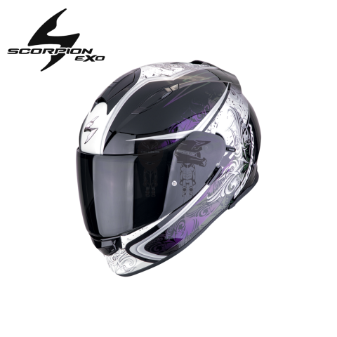 Casco SCORPION EXO-491 RUN NEGRO CAMALEON